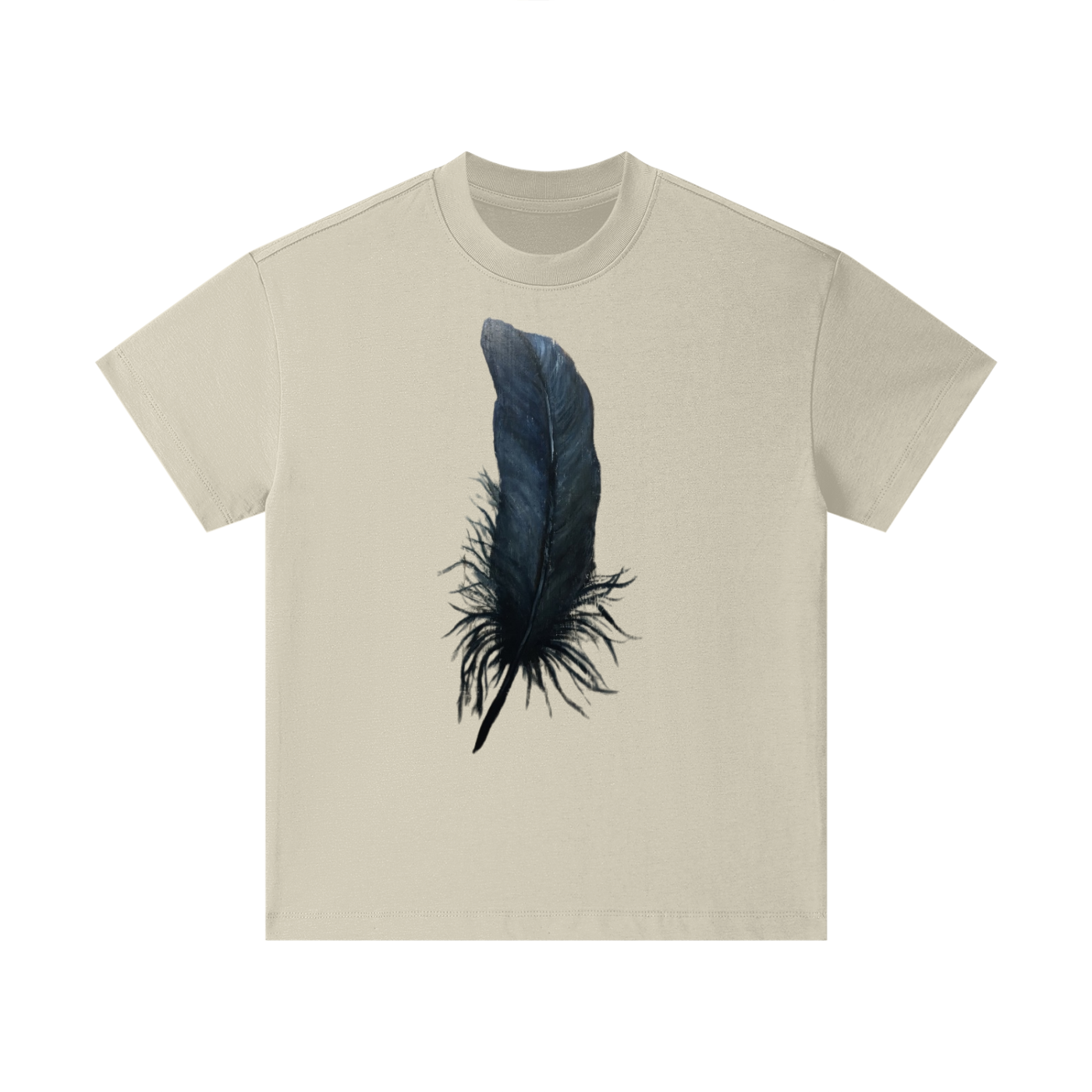 Original Feather Painting Pure Cotton Kids' T-Shirt