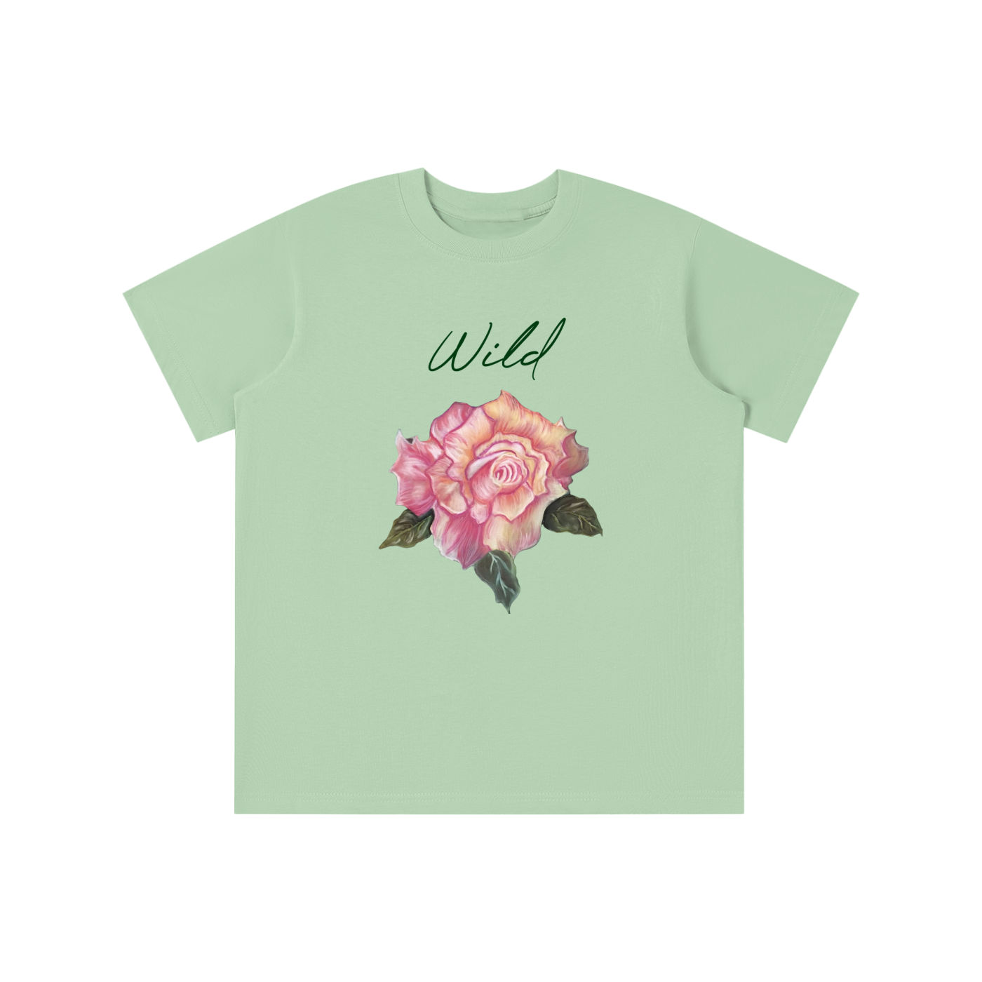 Original Rose Painting Kids' T-shirt