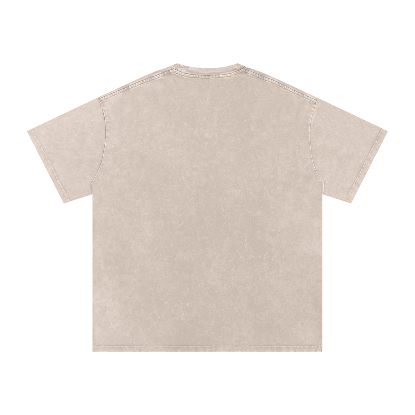 Original Watercolor Woman Snow Washed Cotton T-Shirt