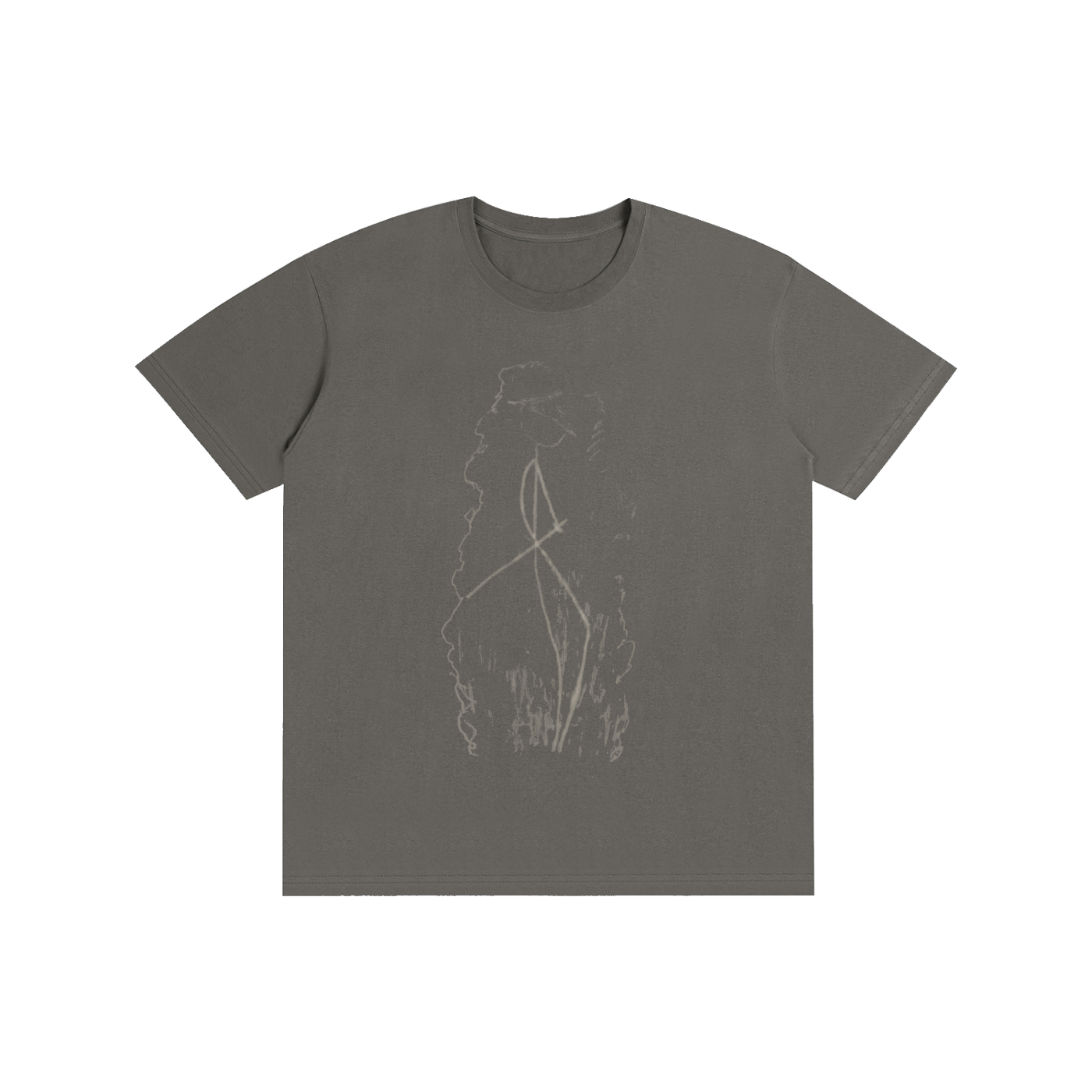 Original Samurai Sketch Cotton T-Shirt