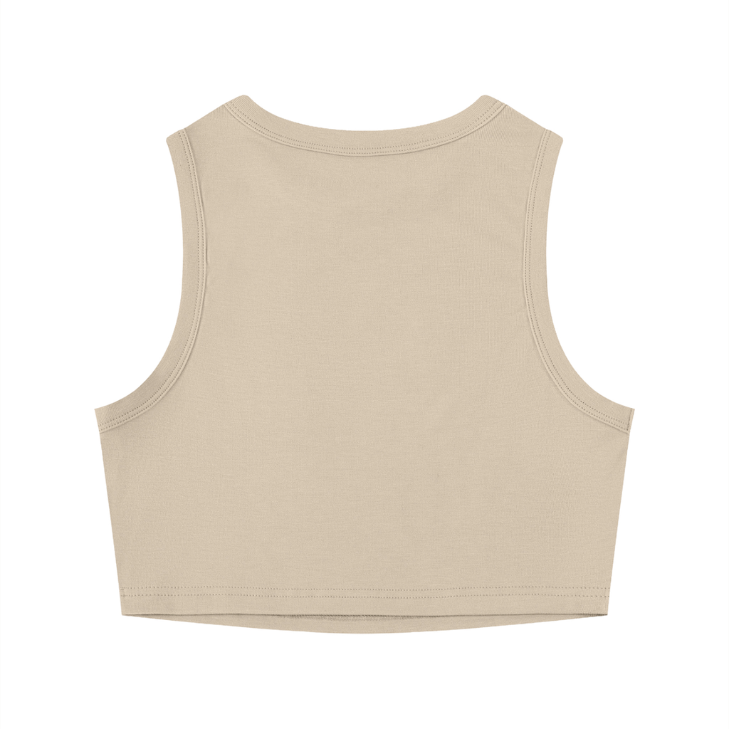 Original Painted Woman Crop Tank Top