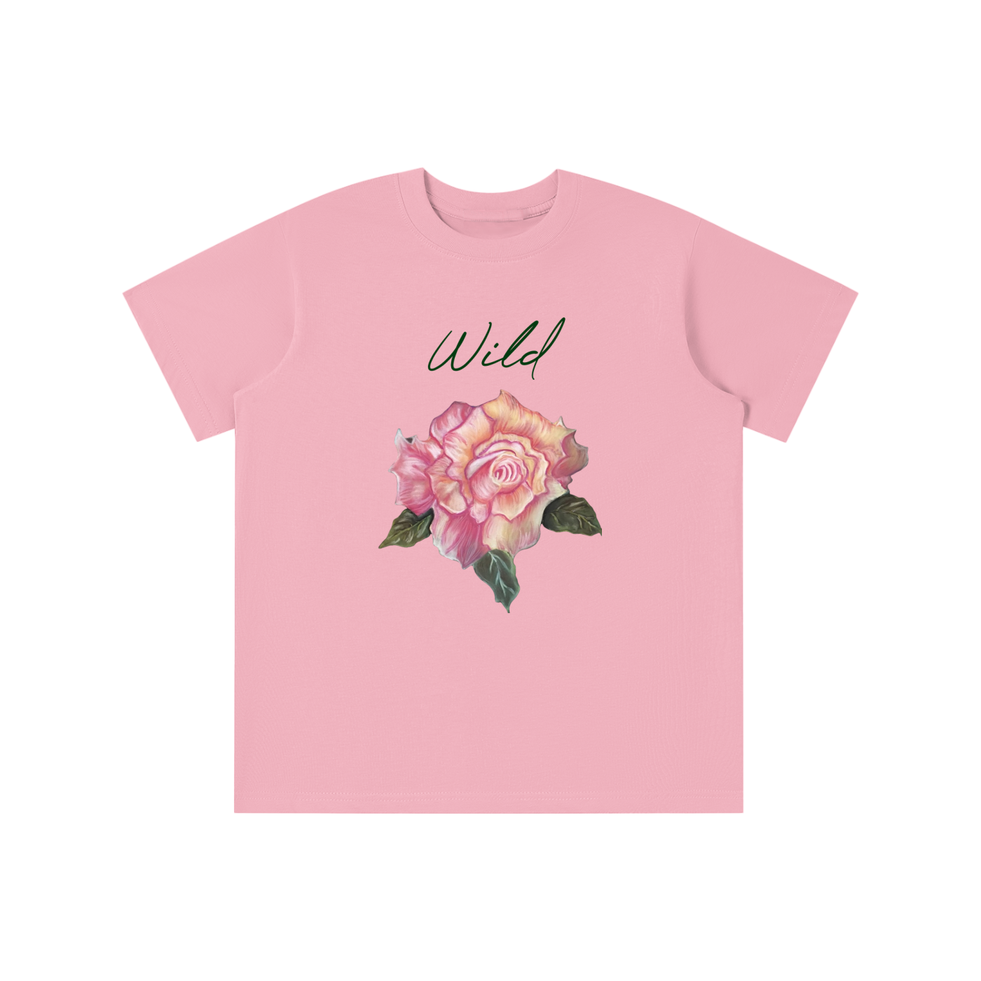 Original Rose Painting Kids' T-shirt