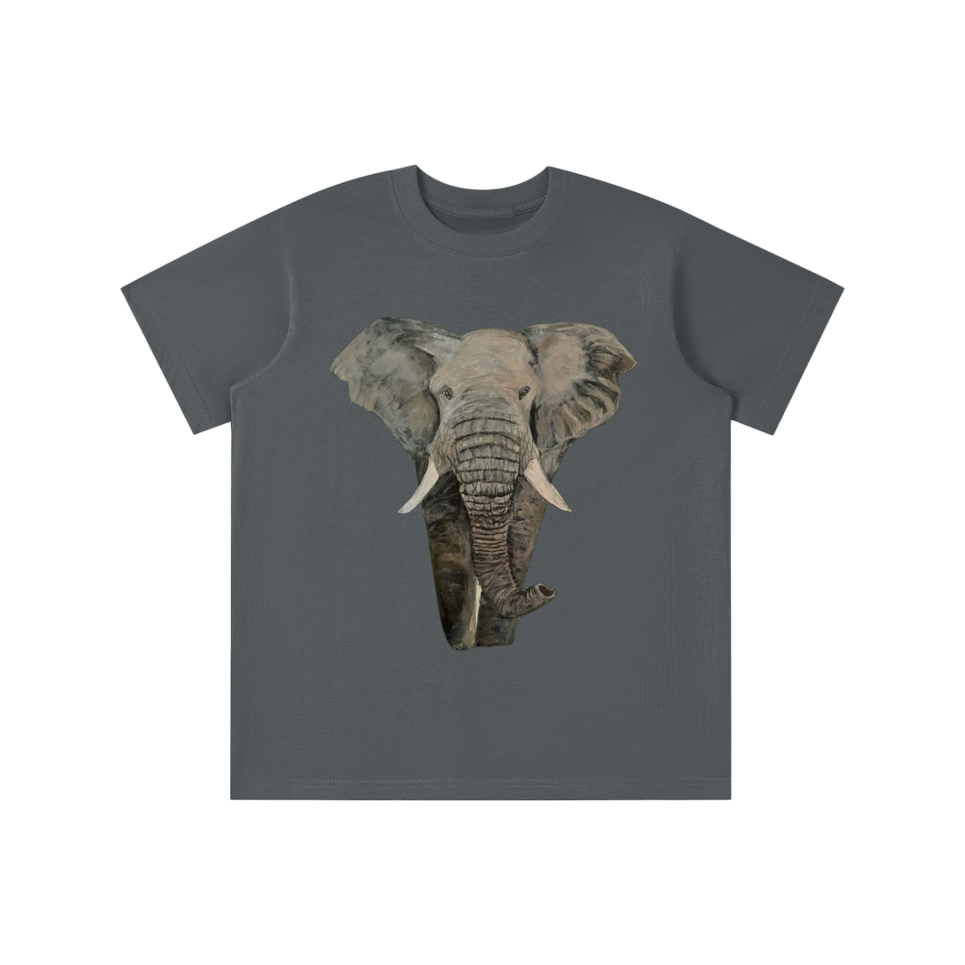 Kids' Original Elephant Painting T-shirt