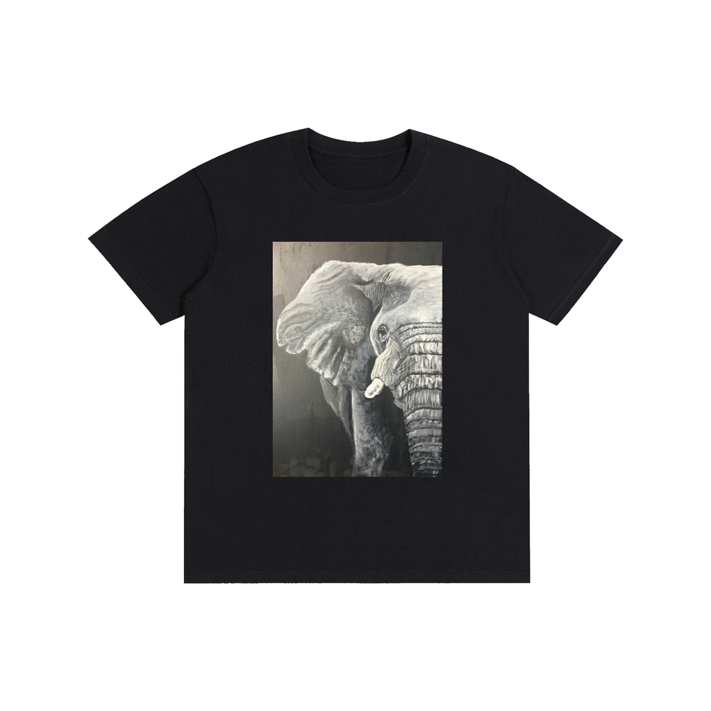 Original elephant painting Pure Cotton Unisex T-Shirt