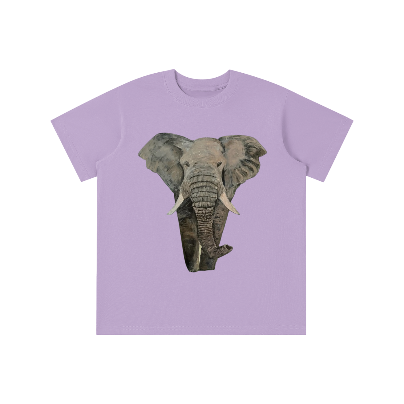 Kids' Original Elephant Painting T-shirt