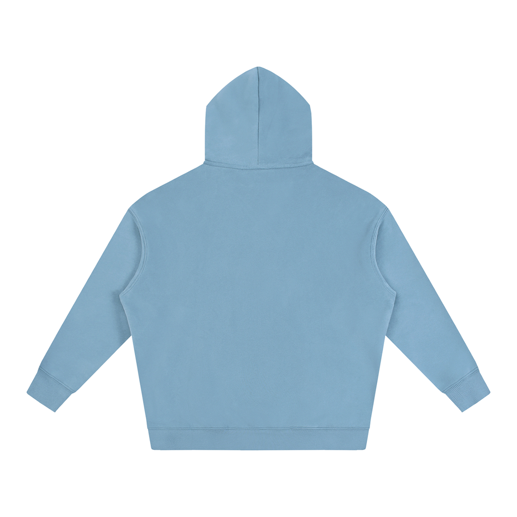 Feather Oversize Fleeced Hoodie