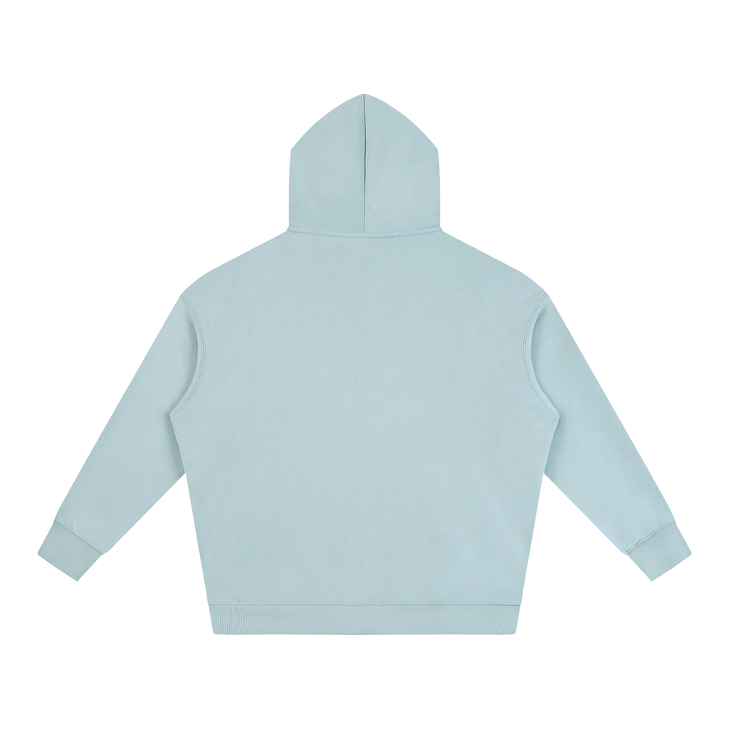 Feather Oversize Fleeced Hoodie