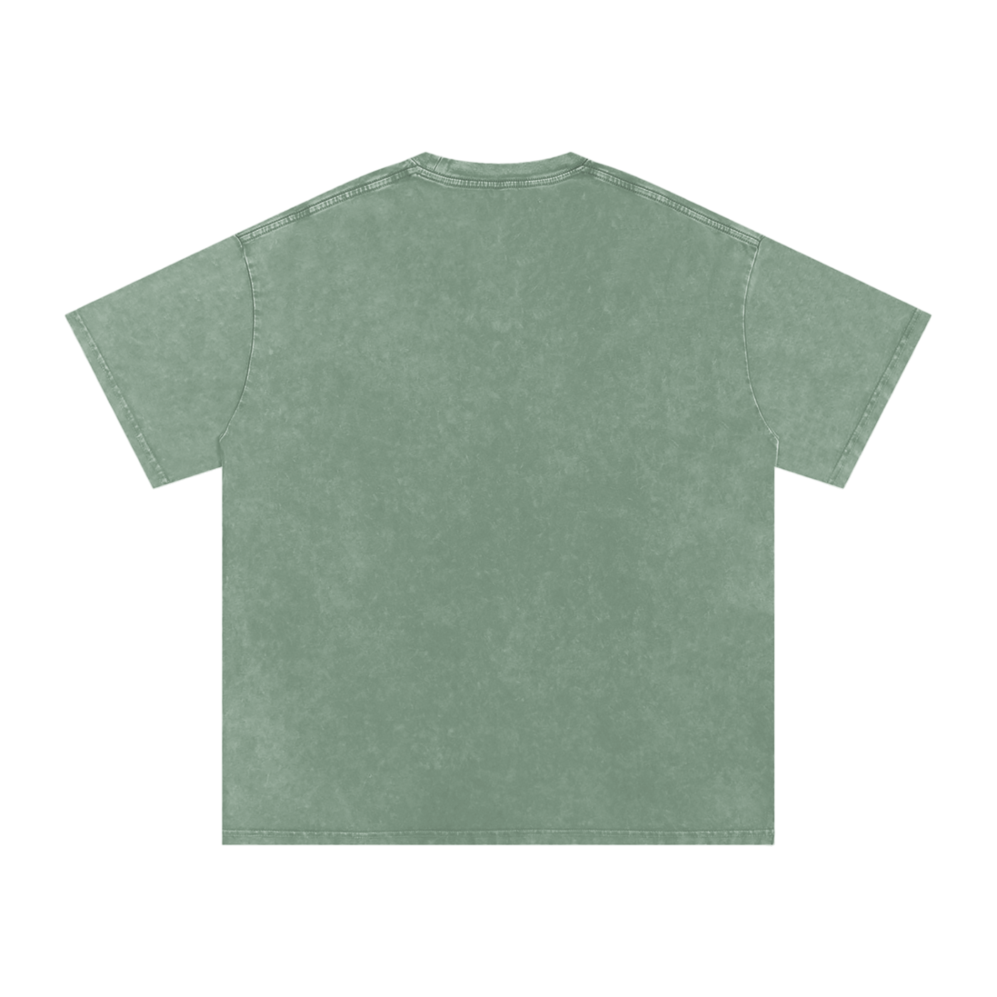 Original Watercolor Woman Snow Washed Cotton T-Shirt