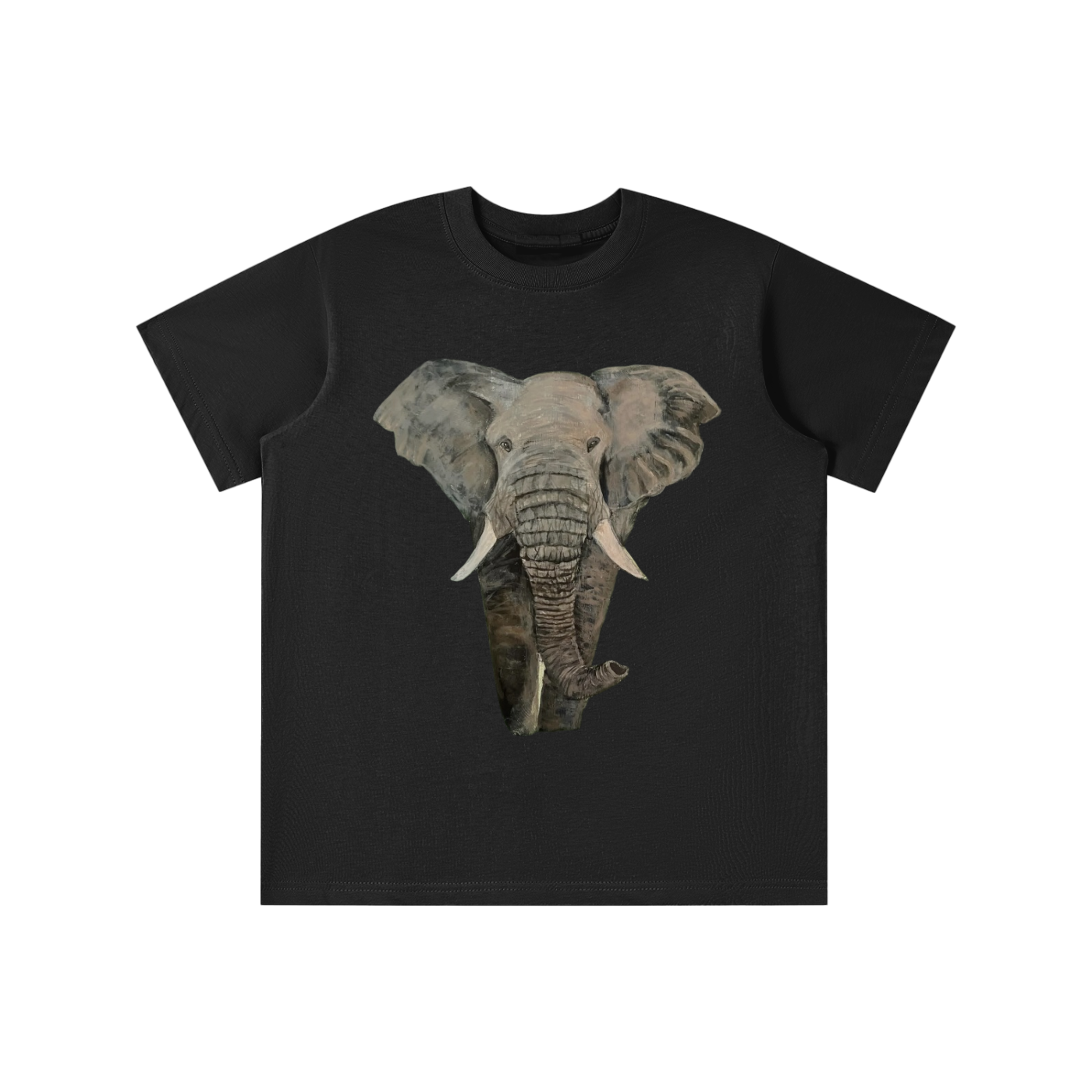 Kids' Original Elephant Painting T-shirt
