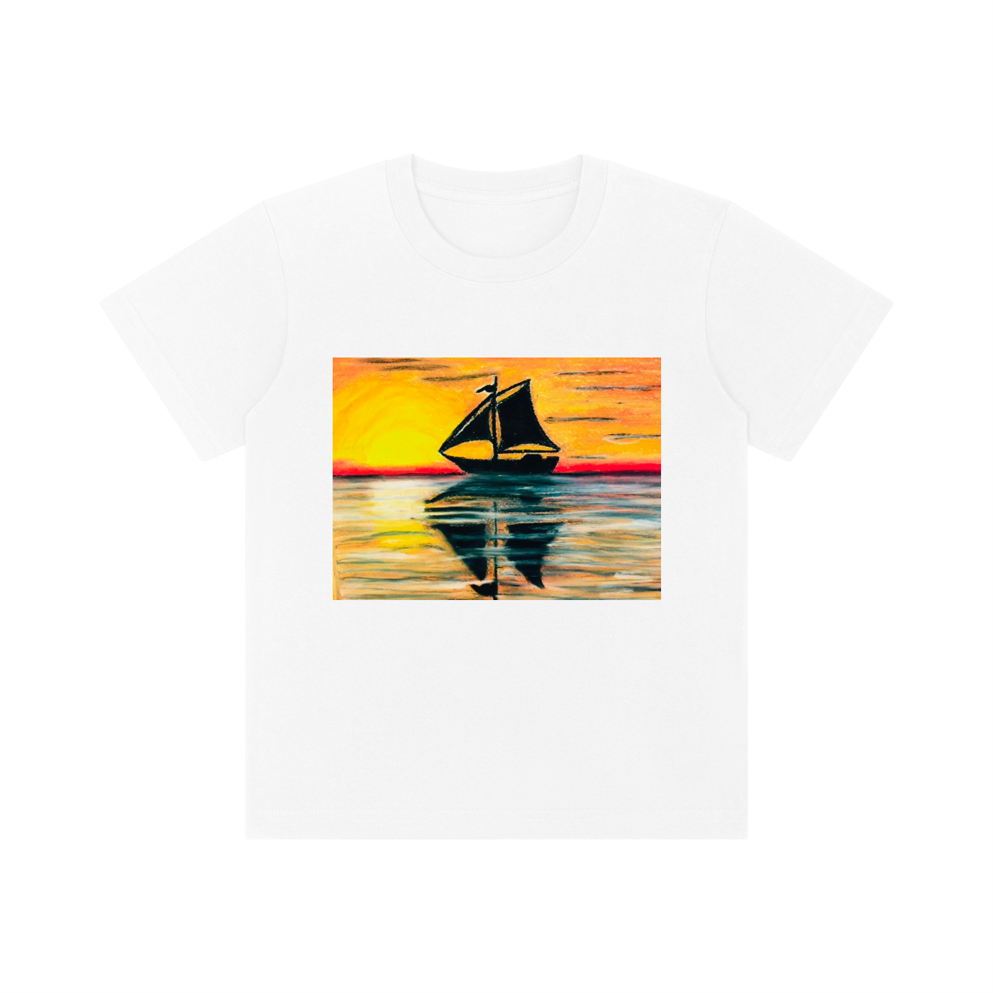 Original Sailboat Kid's Crewneck T-Shirt