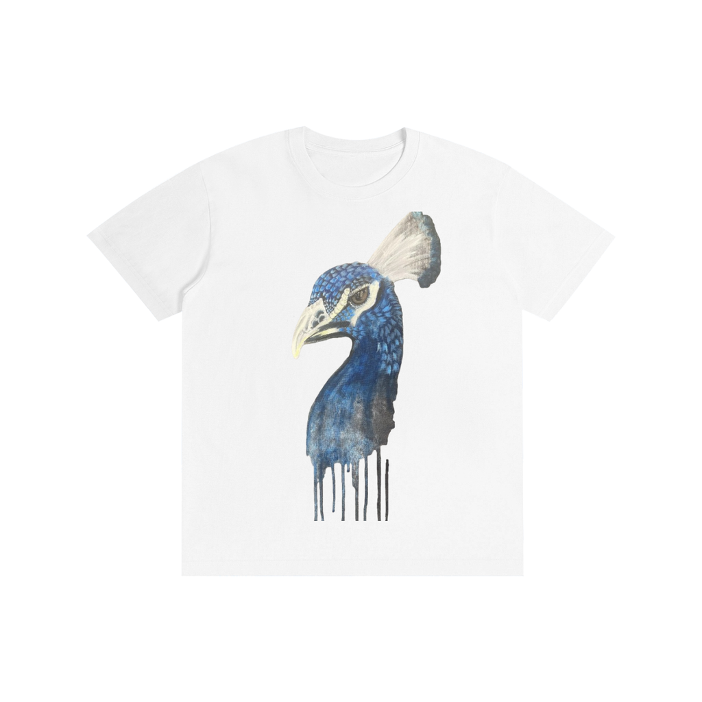 Peacock Cotton Unisex T-Shirt