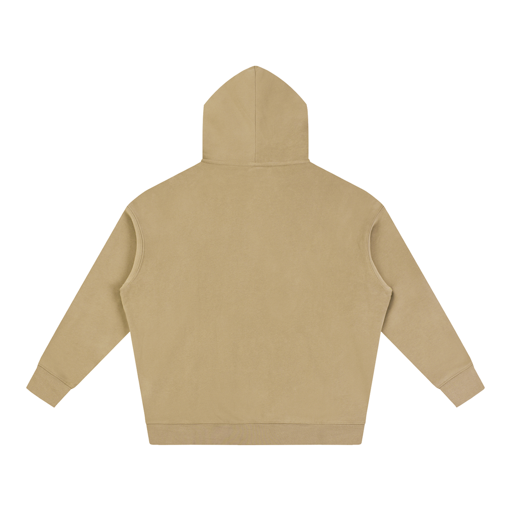 Original Mountain Oil Painting Fleeced Hoodie