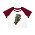 Original painting Women’s Raglan Color Block Baby T-Shirt