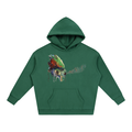 Original Watercolor Fleeced Hoodie