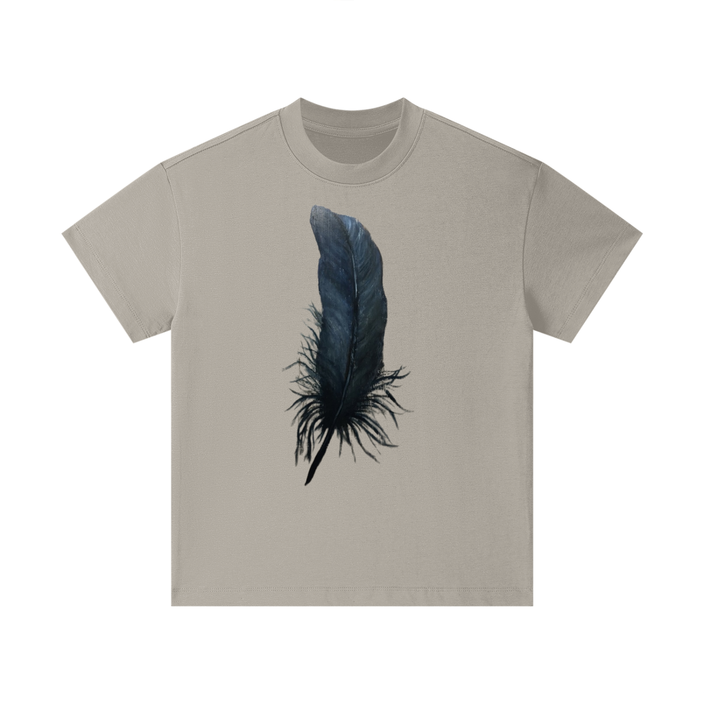 Original Feather Painting Pure Cotton Kids' T-Shirt