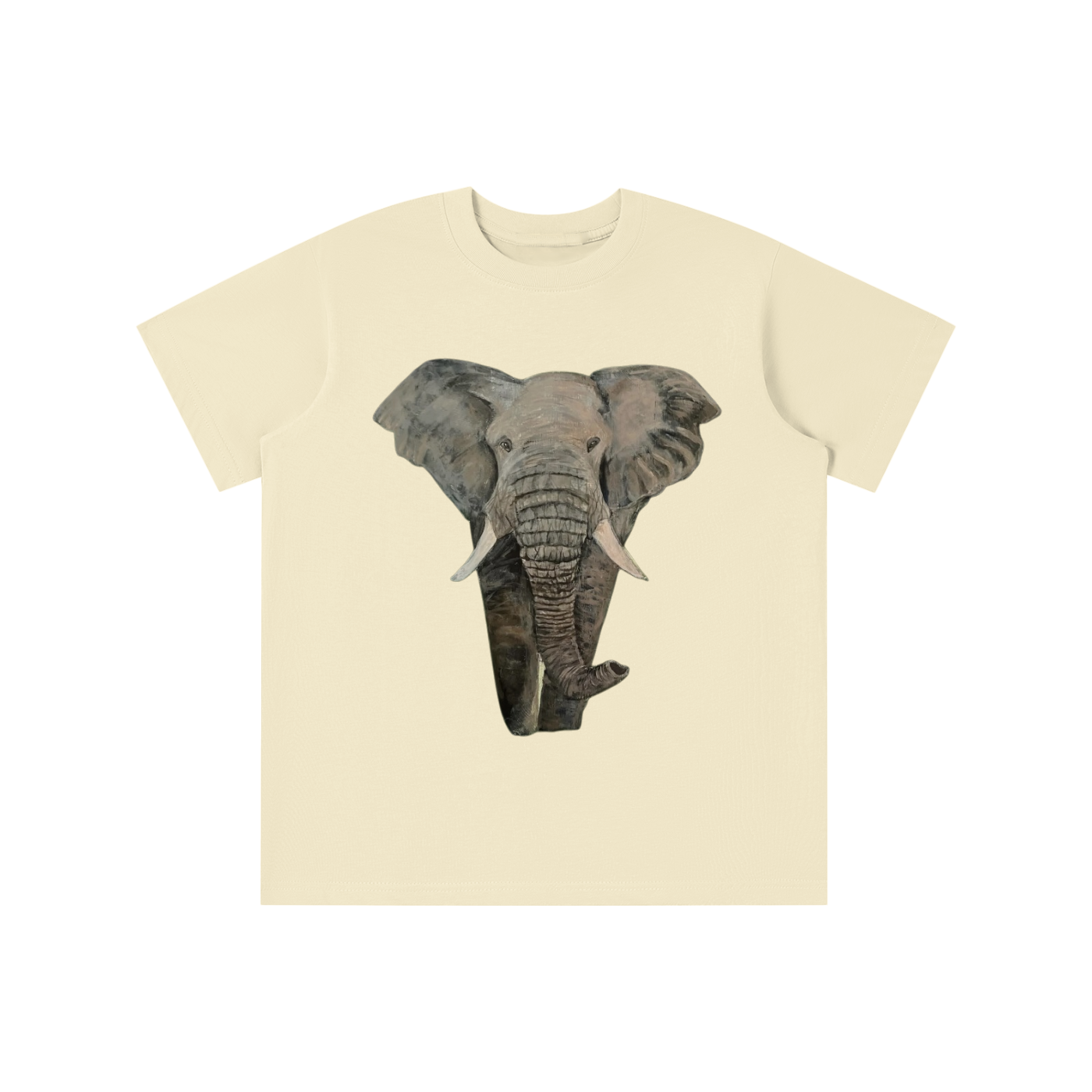 Kids' Original Elephant Painting T-shirt