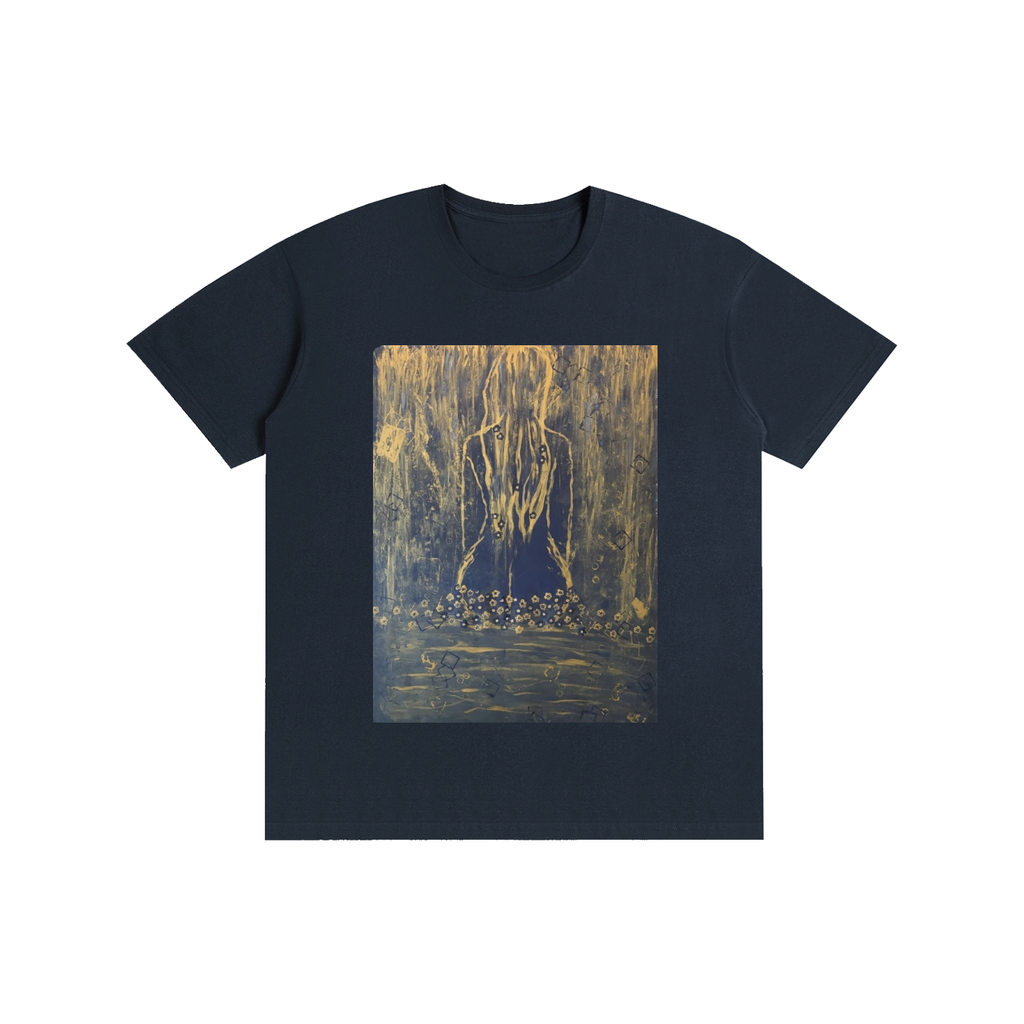 Original woman painting Pure Cotton Unisex T-Shirt
