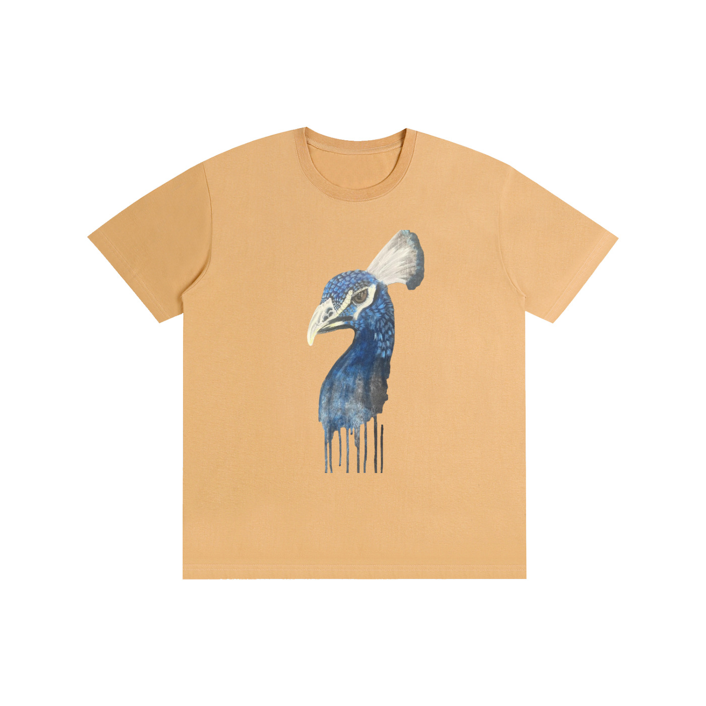 Original Peacock Cotton Unisex T-Shirt