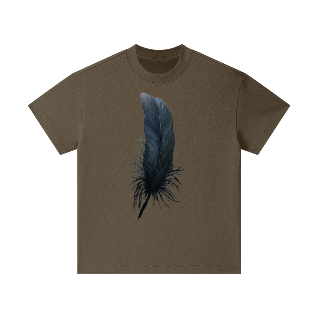 Original Feather Painting Pure Cotton Kids' T-Shirt