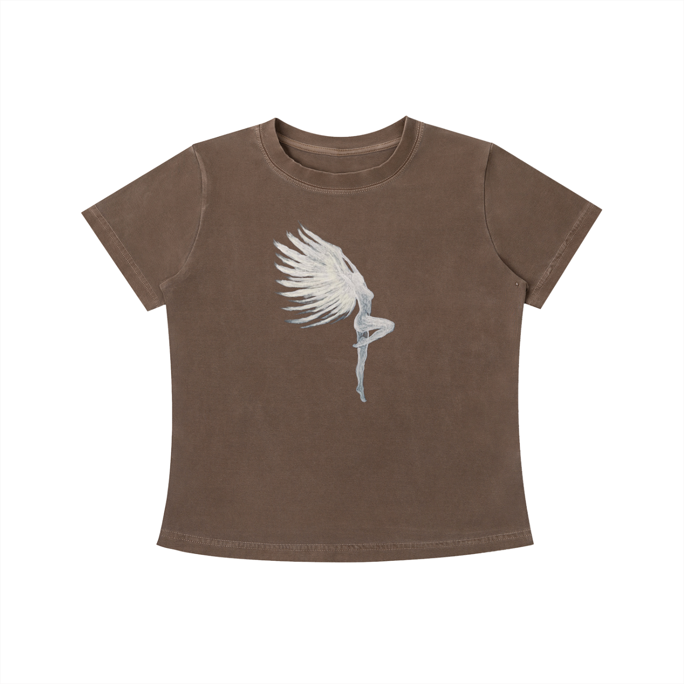 OC Angel Painting Wash Slim Fit T-shirt