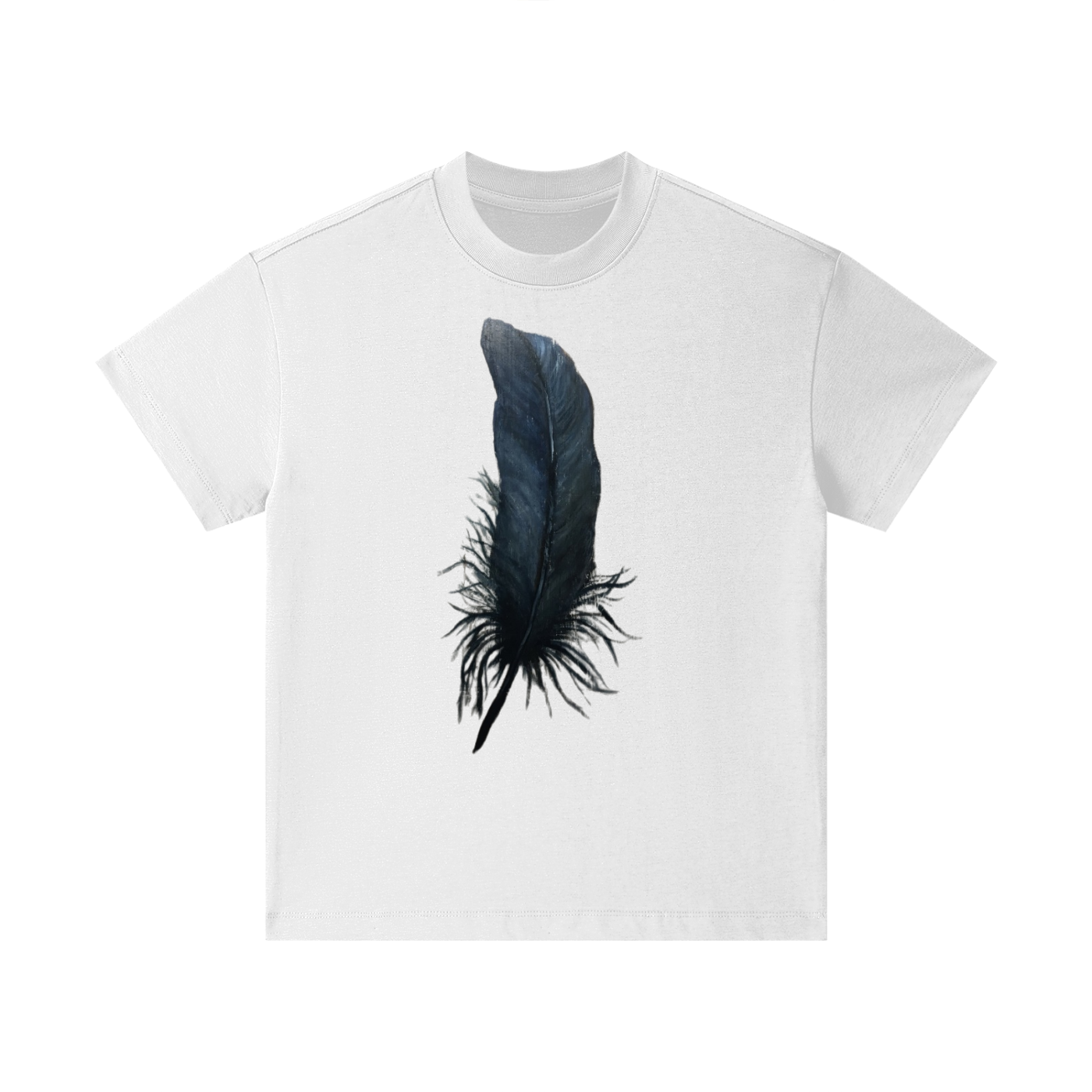 Original Feather Painting Pure Cotton Kids' T-Shirt