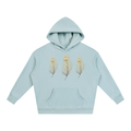 Feather Oversize Fleeced Hoodie