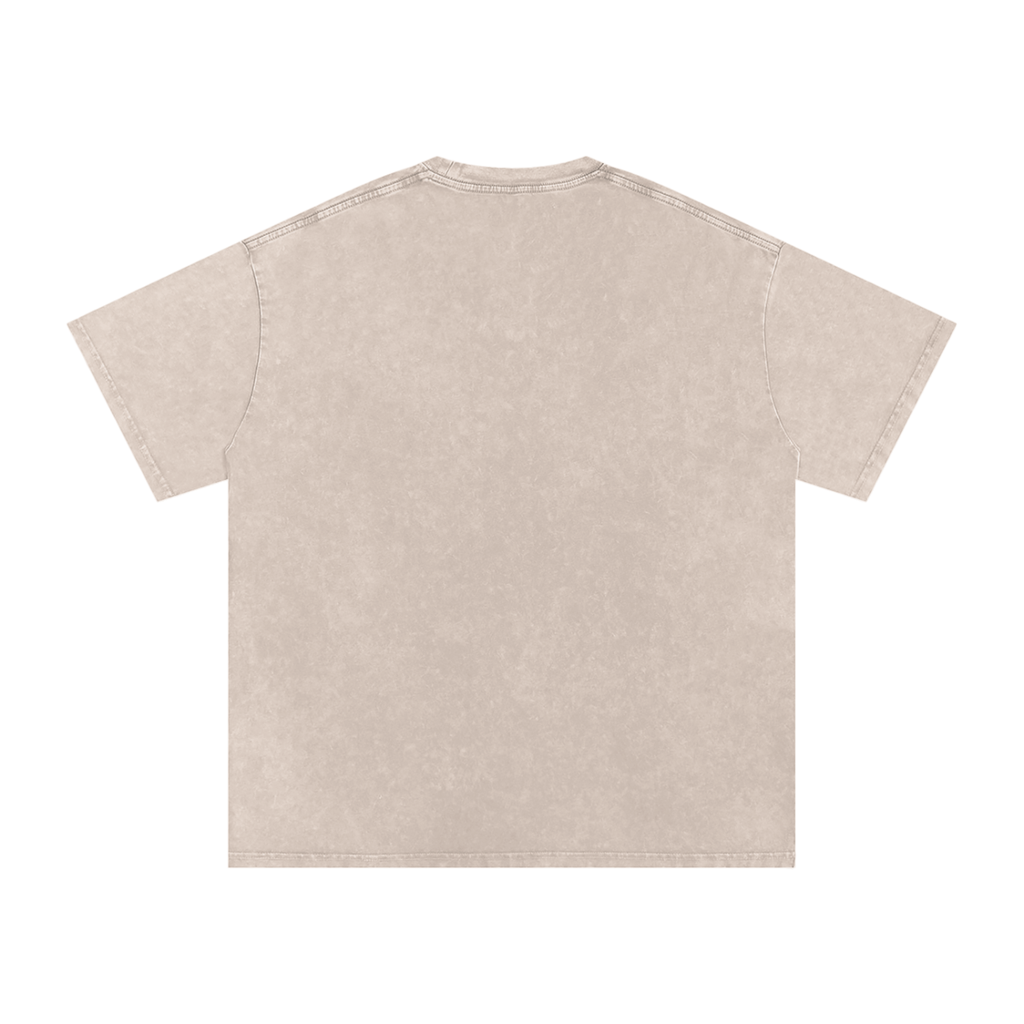 Original Abstract Elephant Painting Washed T-Shirt