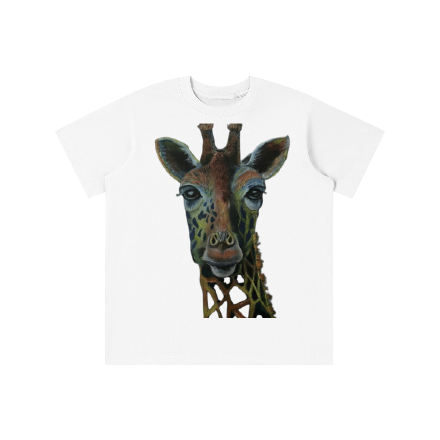 Kids' Original Giraffe Painting T-shirt