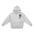Original Watercolor Jellyfish Kids' Fleece Hoodie