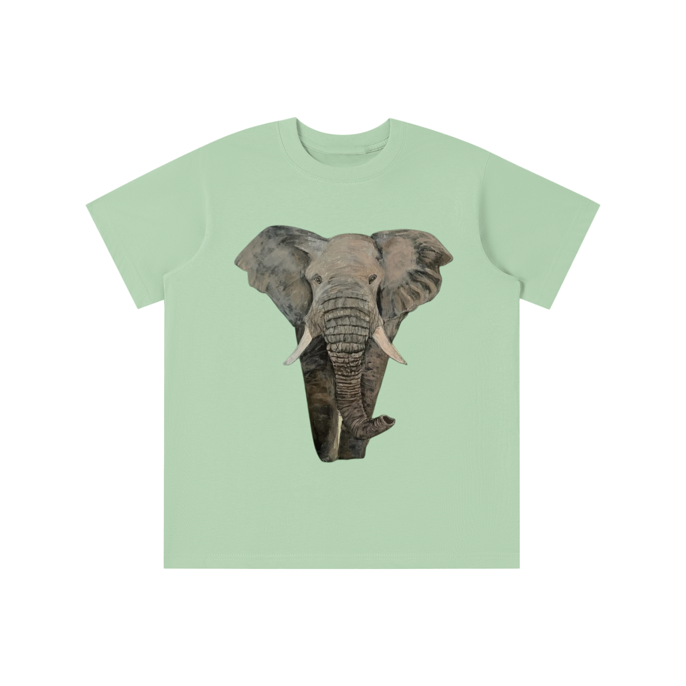Kids' Original Elephant Painting T-shirt