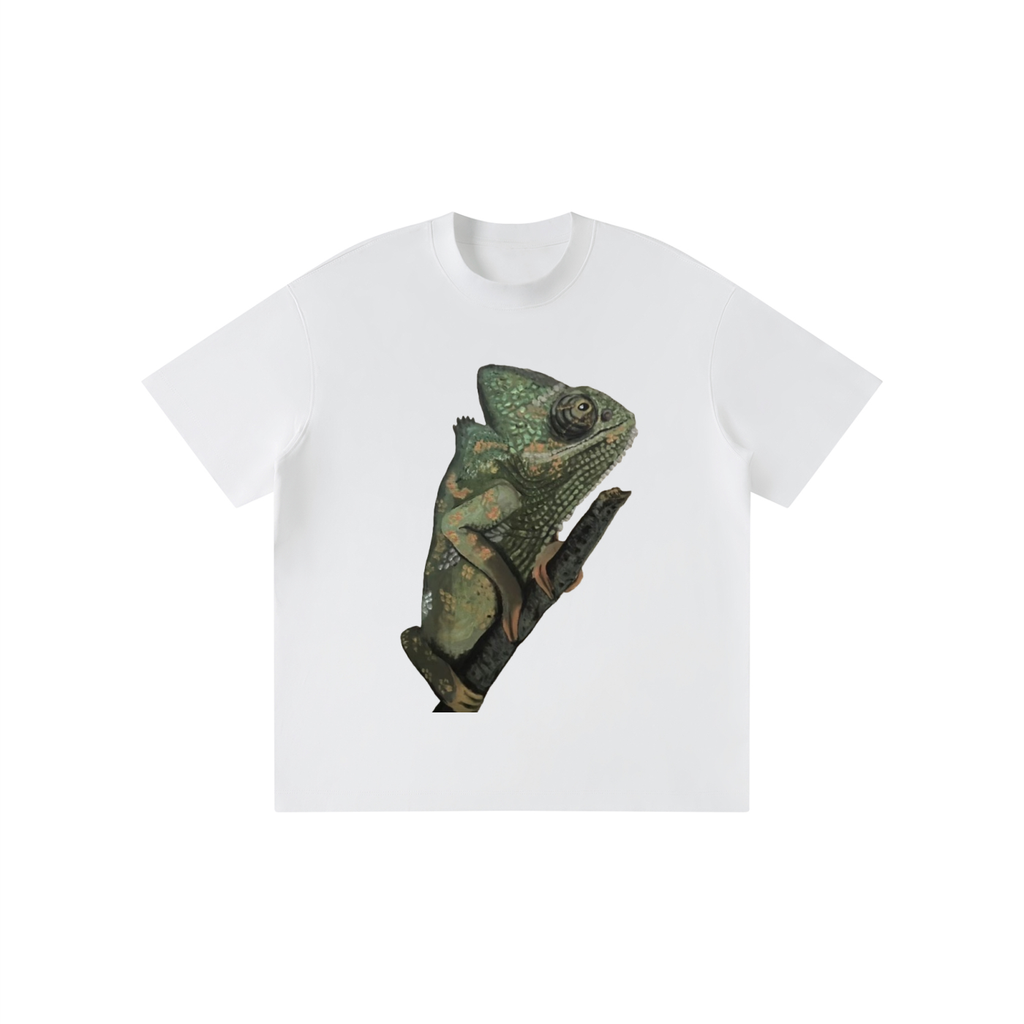 Original lizard painting Kid’s Solid Crewneck T-Shirt