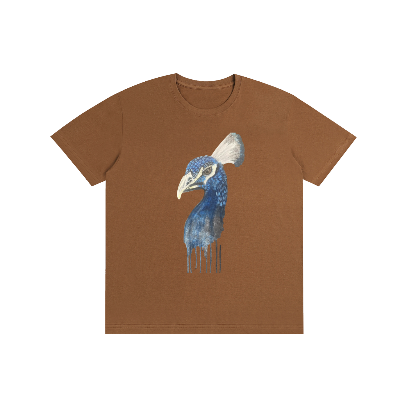 Original Peacock Cotton Unisex T-Shirt