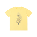 Original Peacock Feather Cotton Unisex T-Shirt