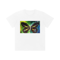 Original Butterfly Painting Kid's Crewneck T-Shirt