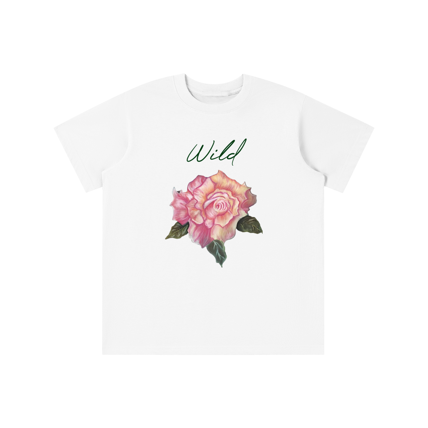 Original Rose Painting Kids' T-shirt