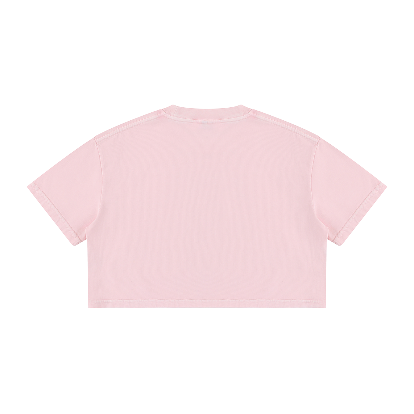 Original woman sketched Women's Mineral Wash Cotton Crop T-Shirt