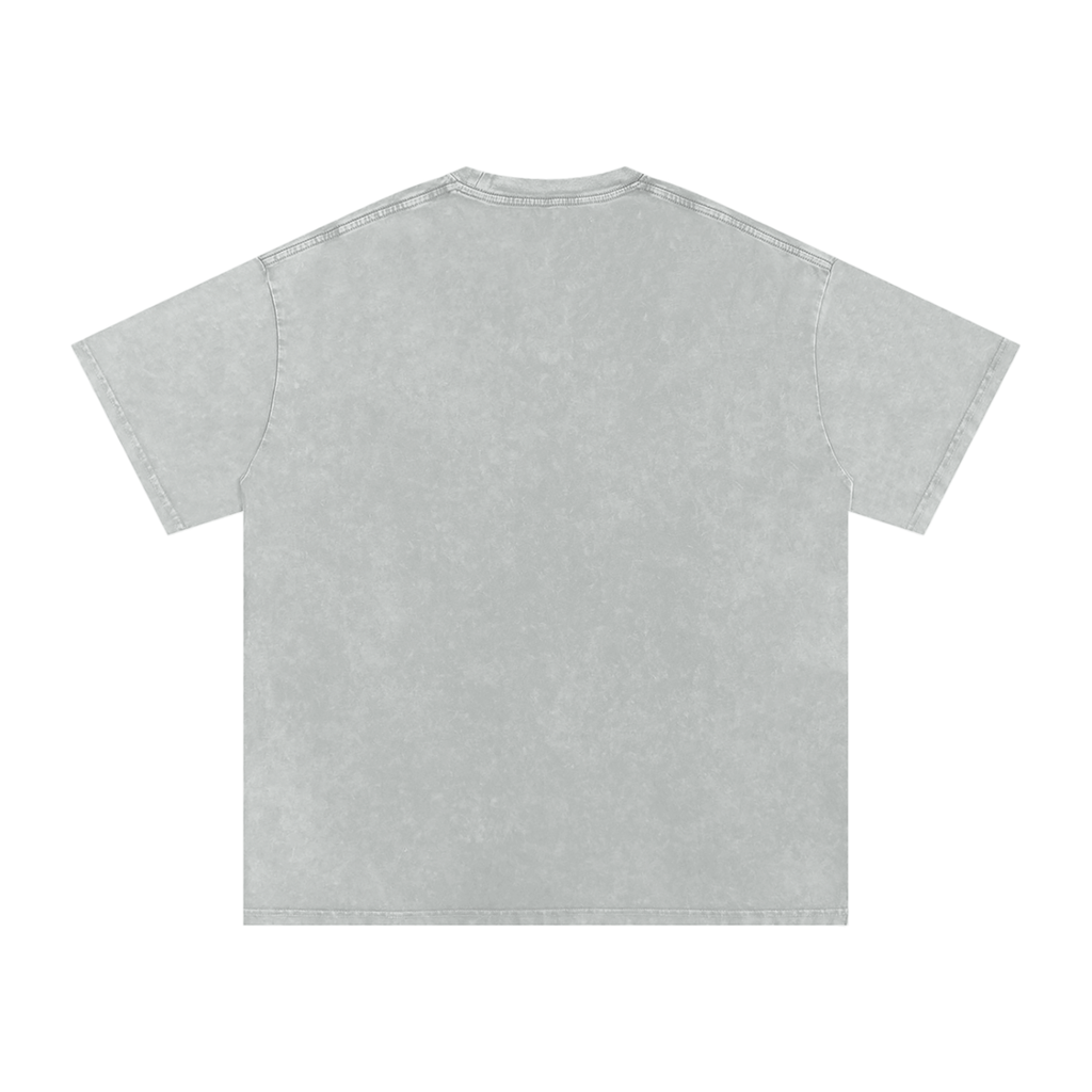Original Abstract Elephant Painting Washed T-Shirt