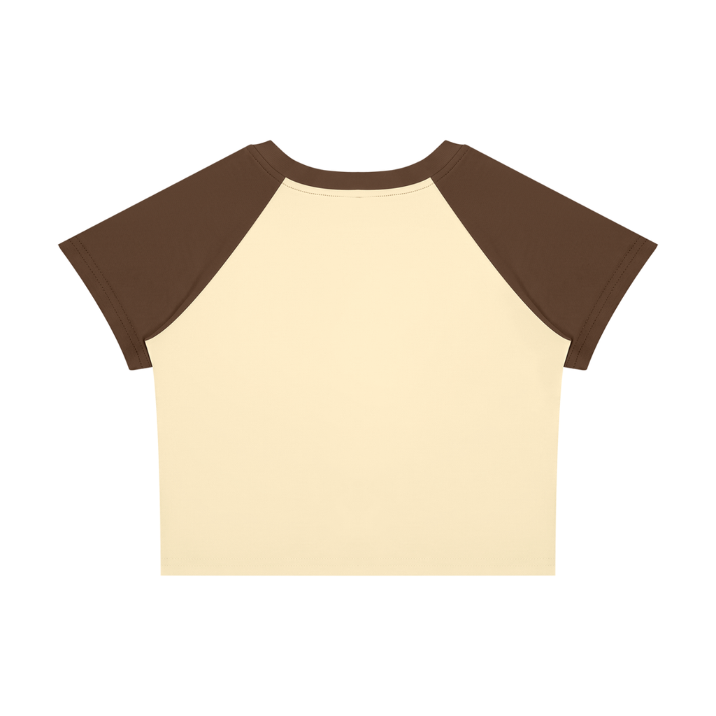 Original painting Women’s Raglan Color Block Baby T-Shirt