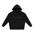 Original lion oil painting Oversize Fleeced Hoodie