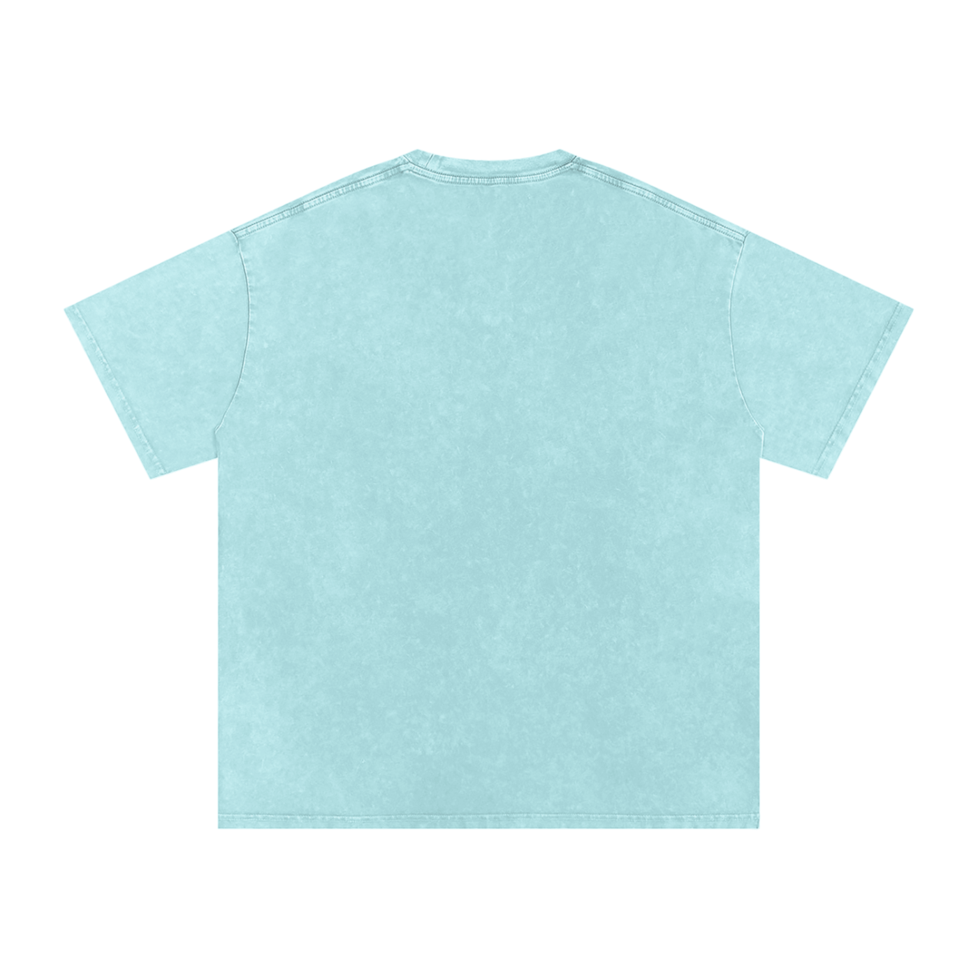 Original Watercolor Woman Snow Washed Cotton T-Shirt