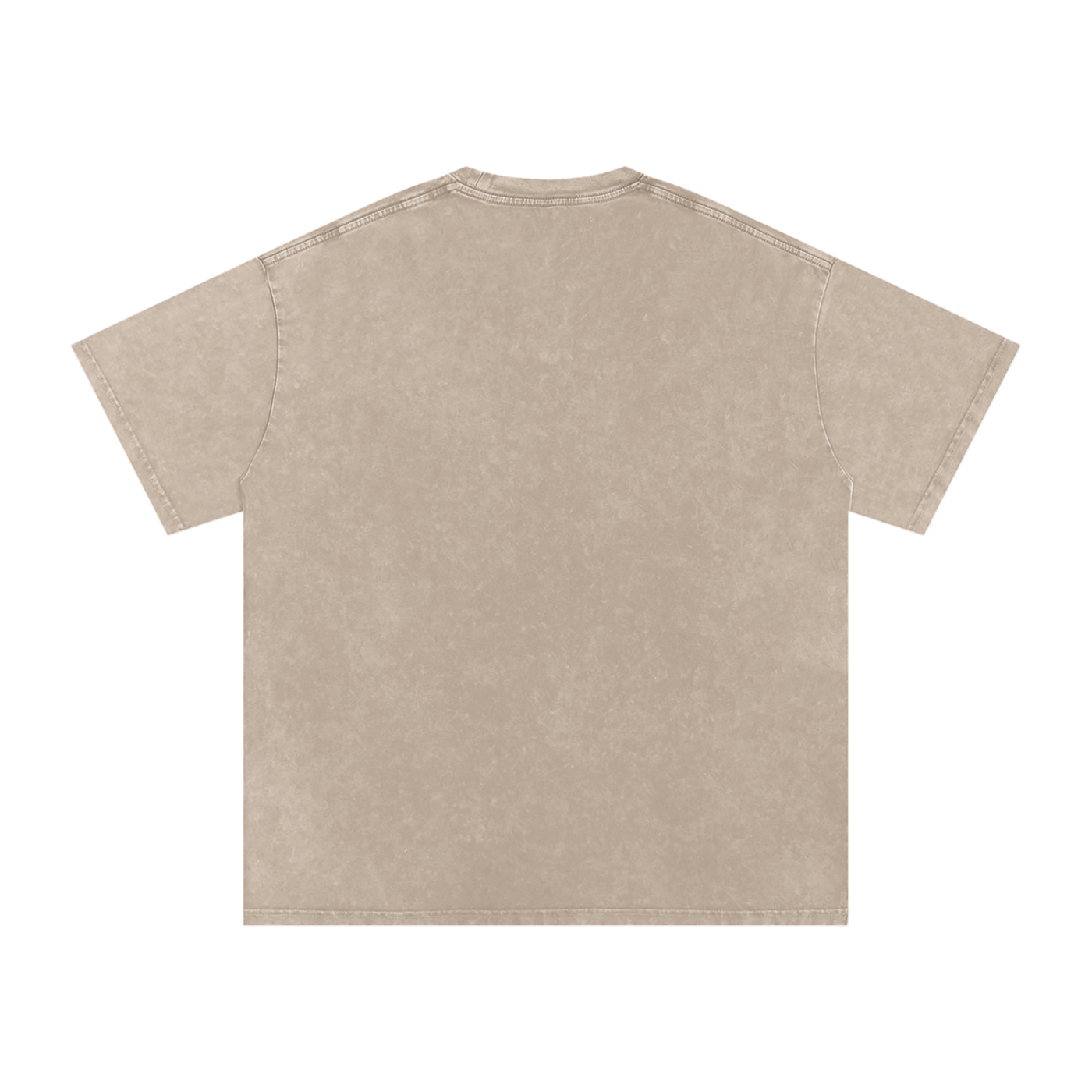 Original Watercolor Woman Snow Washed Cotton T-Shirt