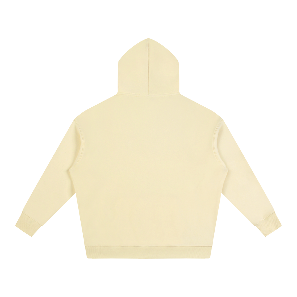 Feather Oversize Fleeced Hoodie