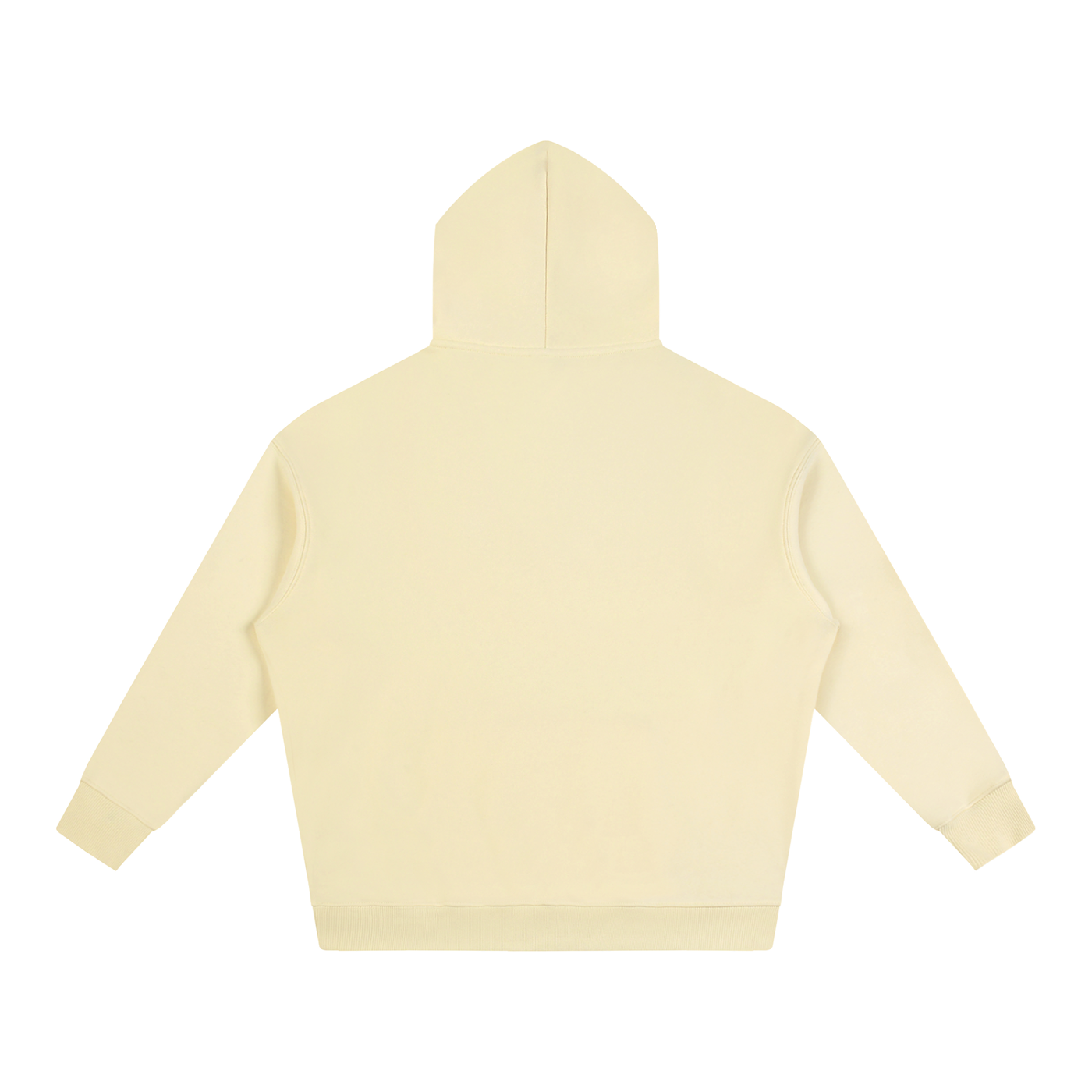 Feather Oversize Fleeced Hoodie