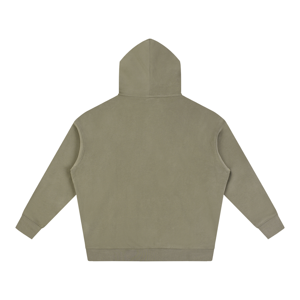 Feather Oversize Fleeced Hoodie