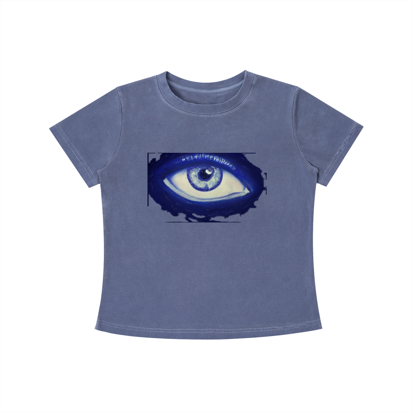 Original Galaxy Eye Vintage Slim Fit T-shirt