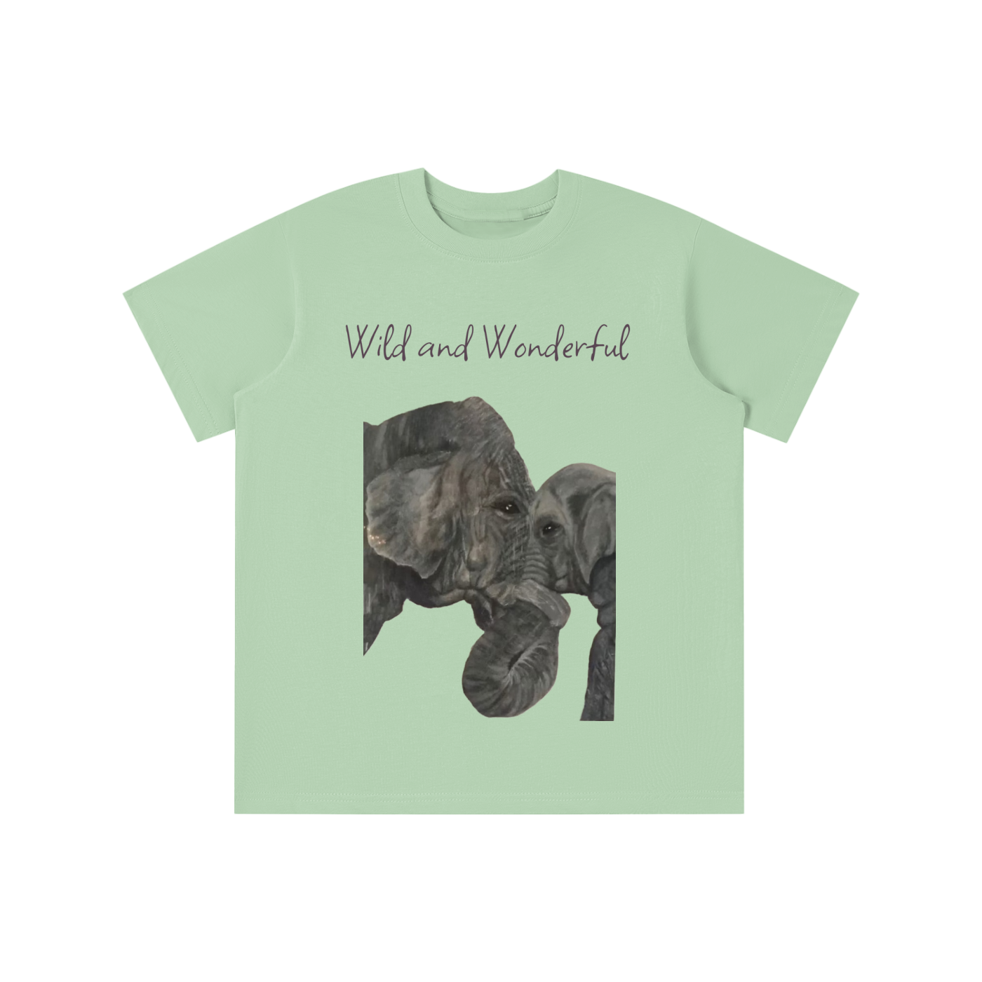 Original Elephant Painting Kids' T-shirt