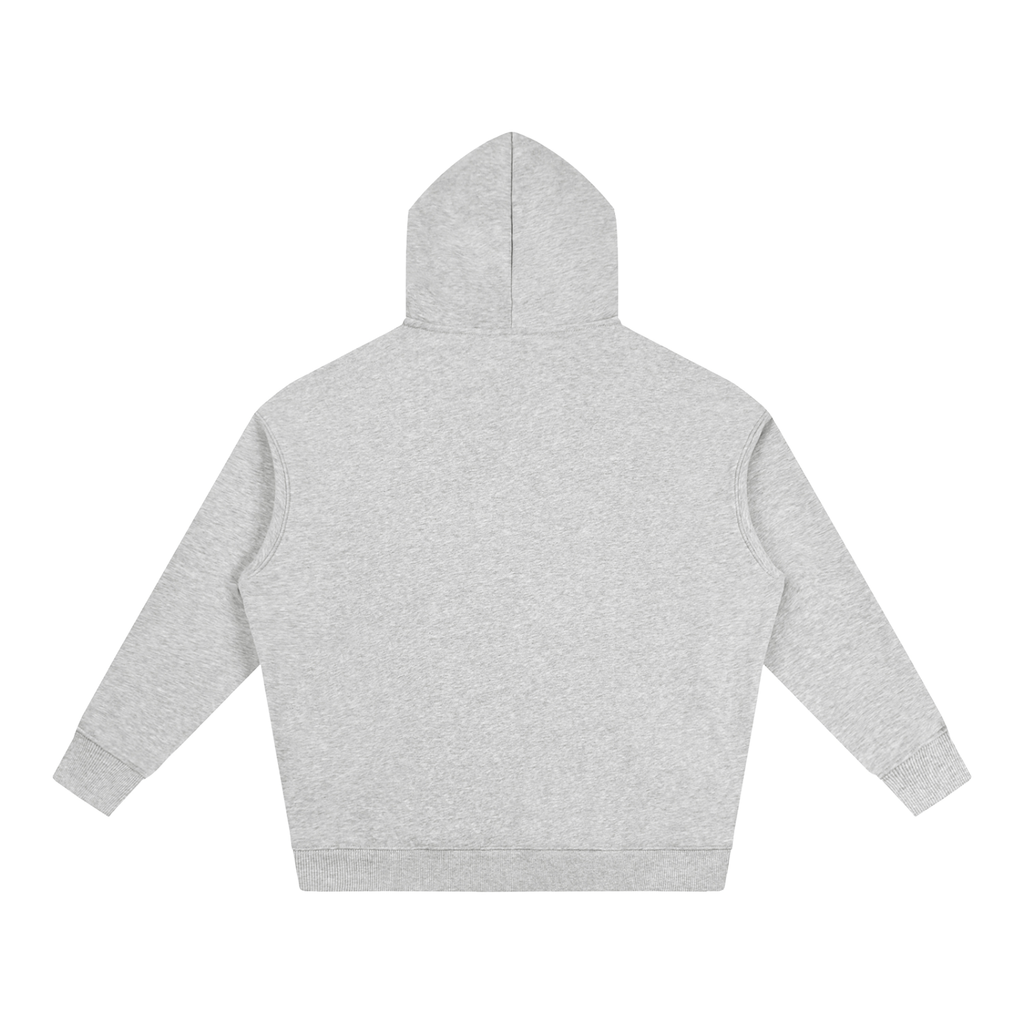 Original heart painting Oversize Fleeced Hoodie