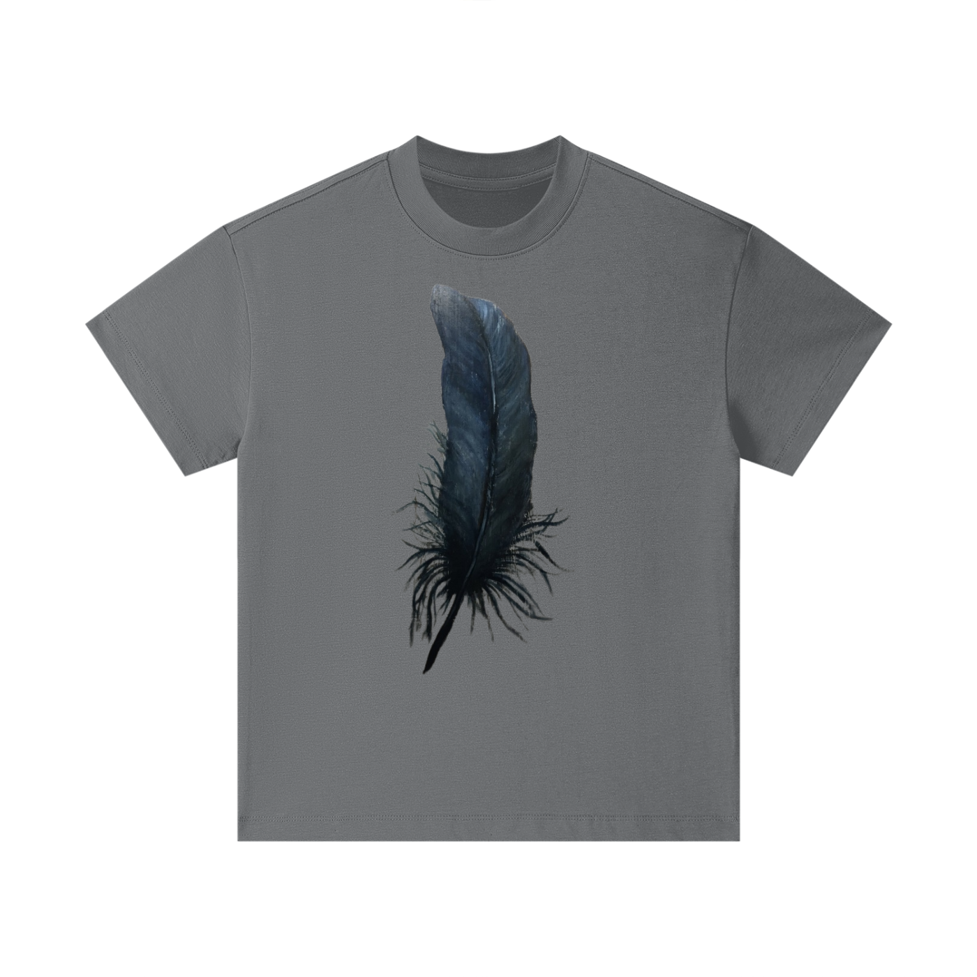 Original Feather Painting Pure Cotton Kids' T-Shirt
