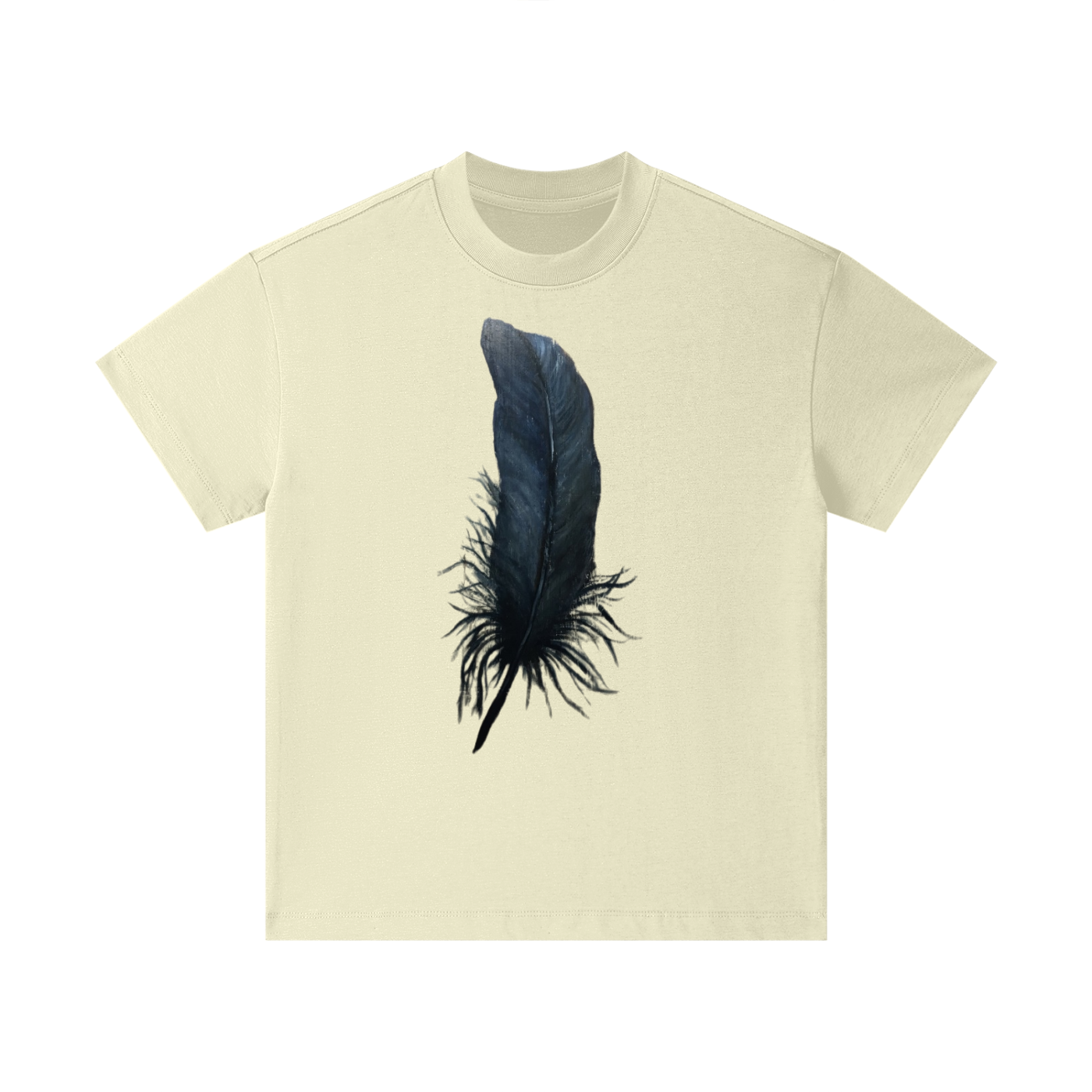 Original Feather Painting Pure Cotton Kids' T-Shirt