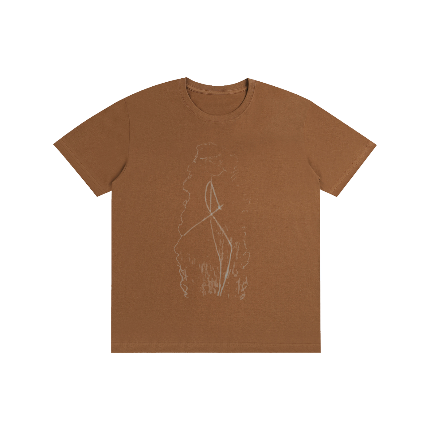 Original Samurai Sketch Cotton T-Shirt